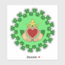 Buscar claddagh pegatinas Corona