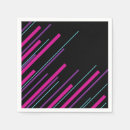 Buscar rayas diagonales blancas servilletas Negro