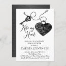 Buscar llave a mi corazón invitaciones Clave