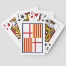Buscar rayas blancas rojas barajas de cartas General y unisex