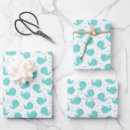 Buscar ballena azul papel de regalo Cualquier niño
