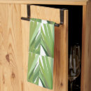 Buscar hojas tropicales verdes paños de cocina Verano