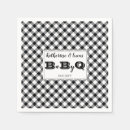 Buscar bbq servilletas Blanco y negro