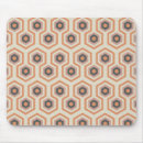 Buscar hexágono alfombrillas de raton Naranja