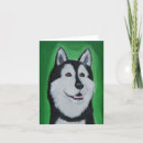 Buscar perro del husky siberiano tarjetas Perros