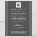 Buscar abogados flyers Elegante