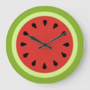 Buscar sandía relojes de pared Comida