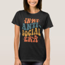Buscar antisocial camisetas Introvertido