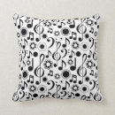 Buscar notas de la música cojines Banda