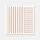 Buscar rayas beige servilletas Blanco