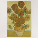 Buscar girasoles de van gogh puzzles Amarillo