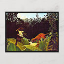 Buscar henri rousseau postales Jungla