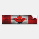 Buscar alzas pegatinas parachoque Canadiense