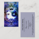 Buscar equilibrio tarjetas de visita Profesor de meditación
