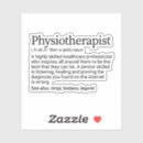 Buscar fisioterapeuta pegatinas Aprecio por el uso