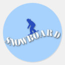 Buscar snowboard pegatinas Silueta