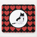 Buscar reina corazones de alfombrillas de raton Negro
