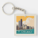Buscar chicago vintage llaveros Skyline de chicago