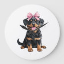 Buscar rottweiler relojes de pared Divertido