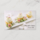 Buscar chef repostería de tarjetas de visita Cocinero