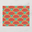 Buscar semillas de la sandía postales Patrón