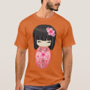 Buscar muñeca kokeshi camisetas Japón