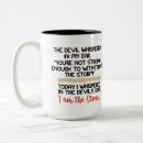 Buscar diablo tazas Tipografía