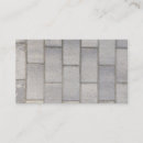 Buscar ladrillos grises tarjetas de visita Construcción