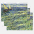Buscar paisaje marino papel de regalo Barcos