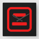 Buscar carácter japonés relojes de pared Asiático