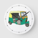 Buscar cultura india relojes de pared Autorickshaw