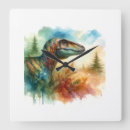 Buscar dinosaur relojes de pared Animal