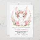 Buscar conejo mágico invitaciones Chica