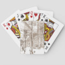 Buscar grabado barajas de cartas Marrón