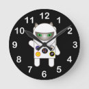 Buscar del gato relojes de pared Espacio