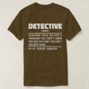 Buscar detectives camisetas Policía