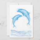 Buscar delfines tarjetas nota Azul