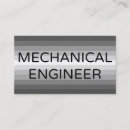 Buscar ingeniero tarjetas de visita Mecánico