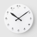 Buscar kanji relojes de pared Japanese