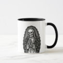 Buscar santa muerte tazas Calavera