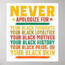 Buscar disculpa posters Historia negra