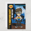 Buscar superhombre invitaciones Superhéroe