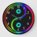 Buscar colores neón de relojes de pared Patrón