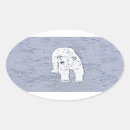 Buscar oso polar pegatinas Blanco
