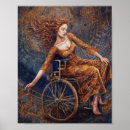 Buscar silla de ruedas posters Mujer