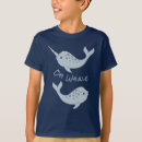Buscar ballenas del dibujo animado camisetas Divertido