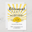 Buscar el aniversario del trabajo invita invitaciones Jubilación