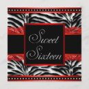 Buscar black white red invitaciones Rojo