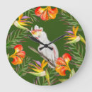 Buscar loro relojes de pared Grande