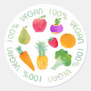 Buscar vegano pegatinas Vegetariano